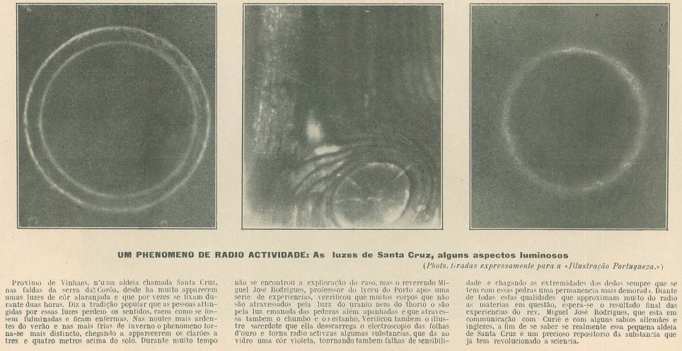 Radioactividade em Sta. Cruz