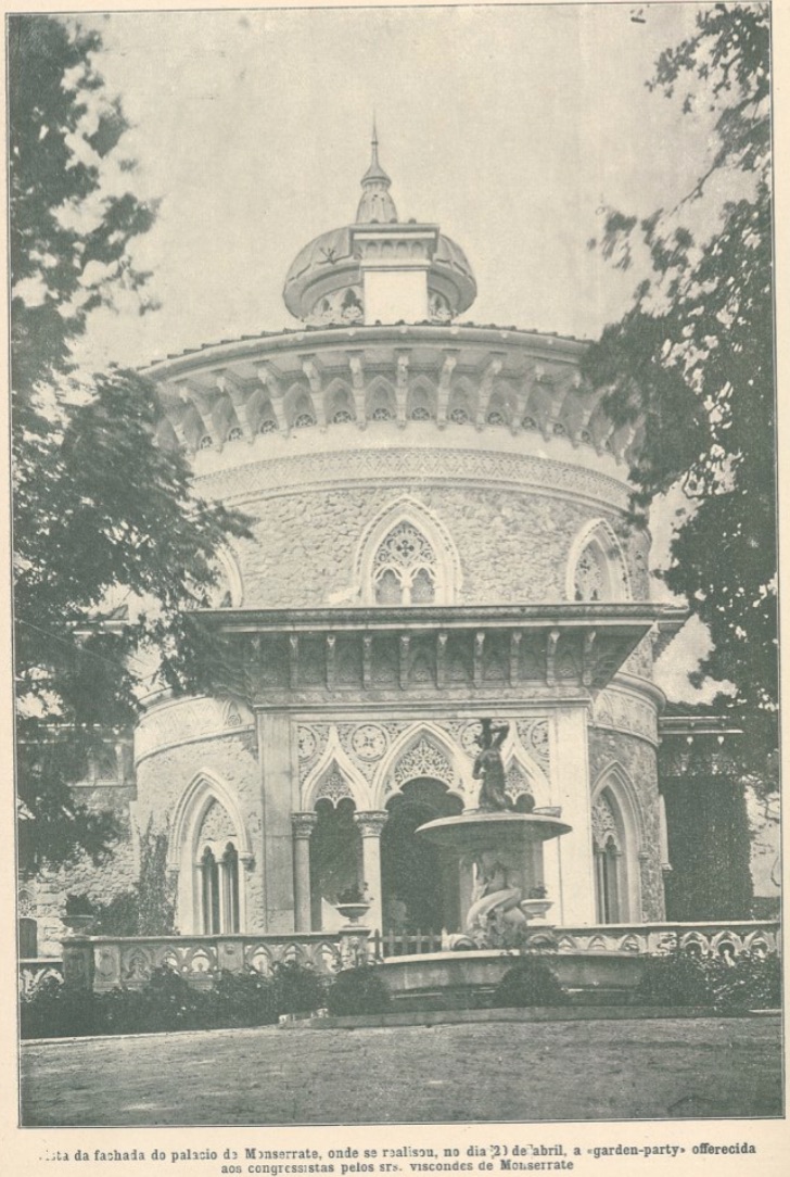 Garden party no Palácio de Monserrat