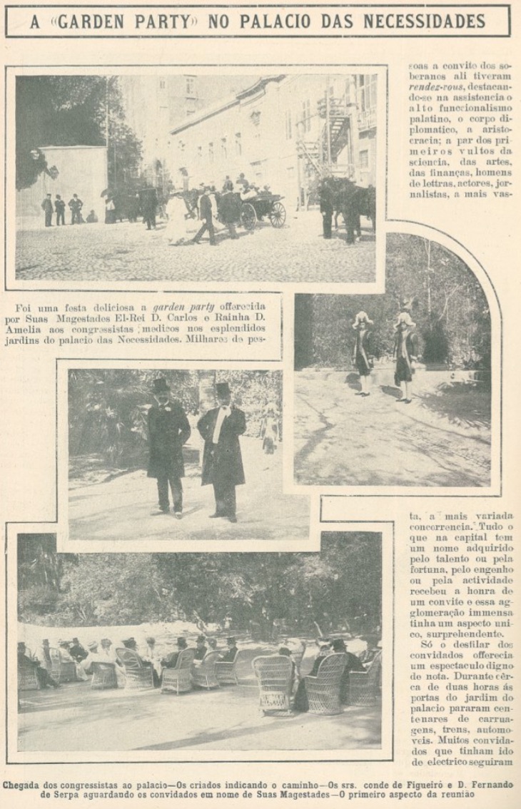 Garden Party no Palácio das Necessidades