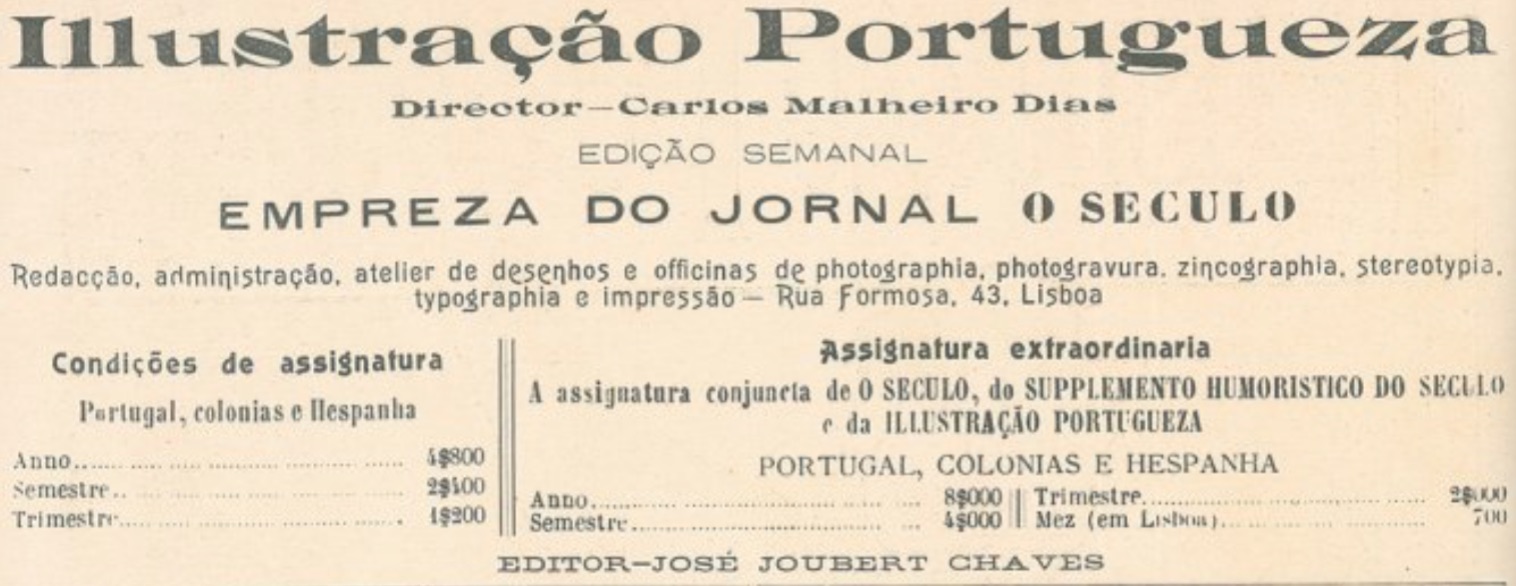 Condições de assinatura Condições de assinatura