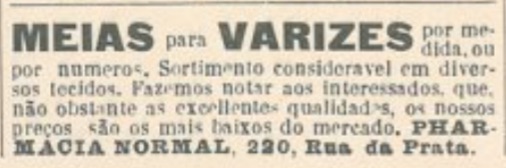 Meias para varizes