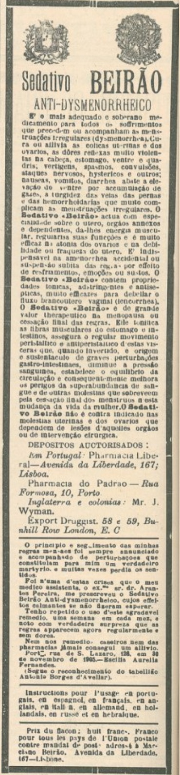 Sedativo Beirão Sedativo Beirão