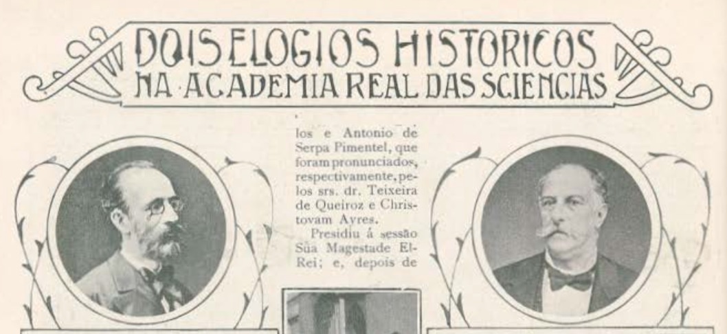 Elogio na Academia das Ciências