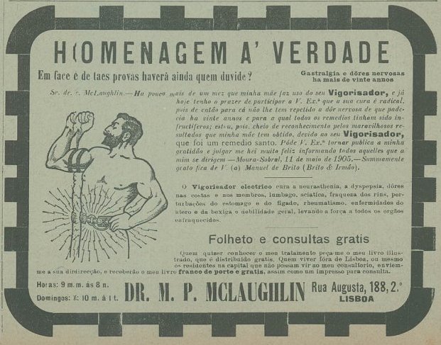 Vigorizador eléctrico do Dr. McLaughlin