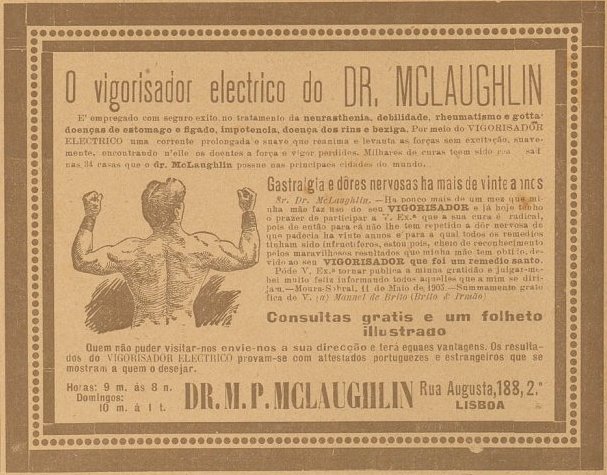 O vigorisador eléctrico do Dr. McLaughlin
