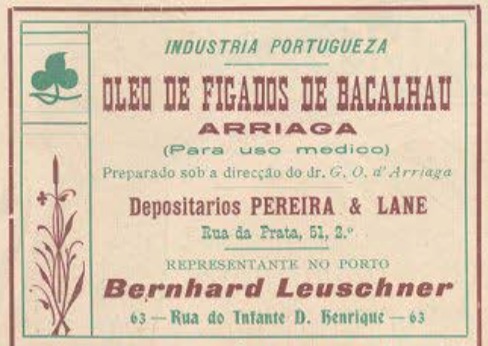 Industria Portuguesa Oleo de Figados de Bacalhau