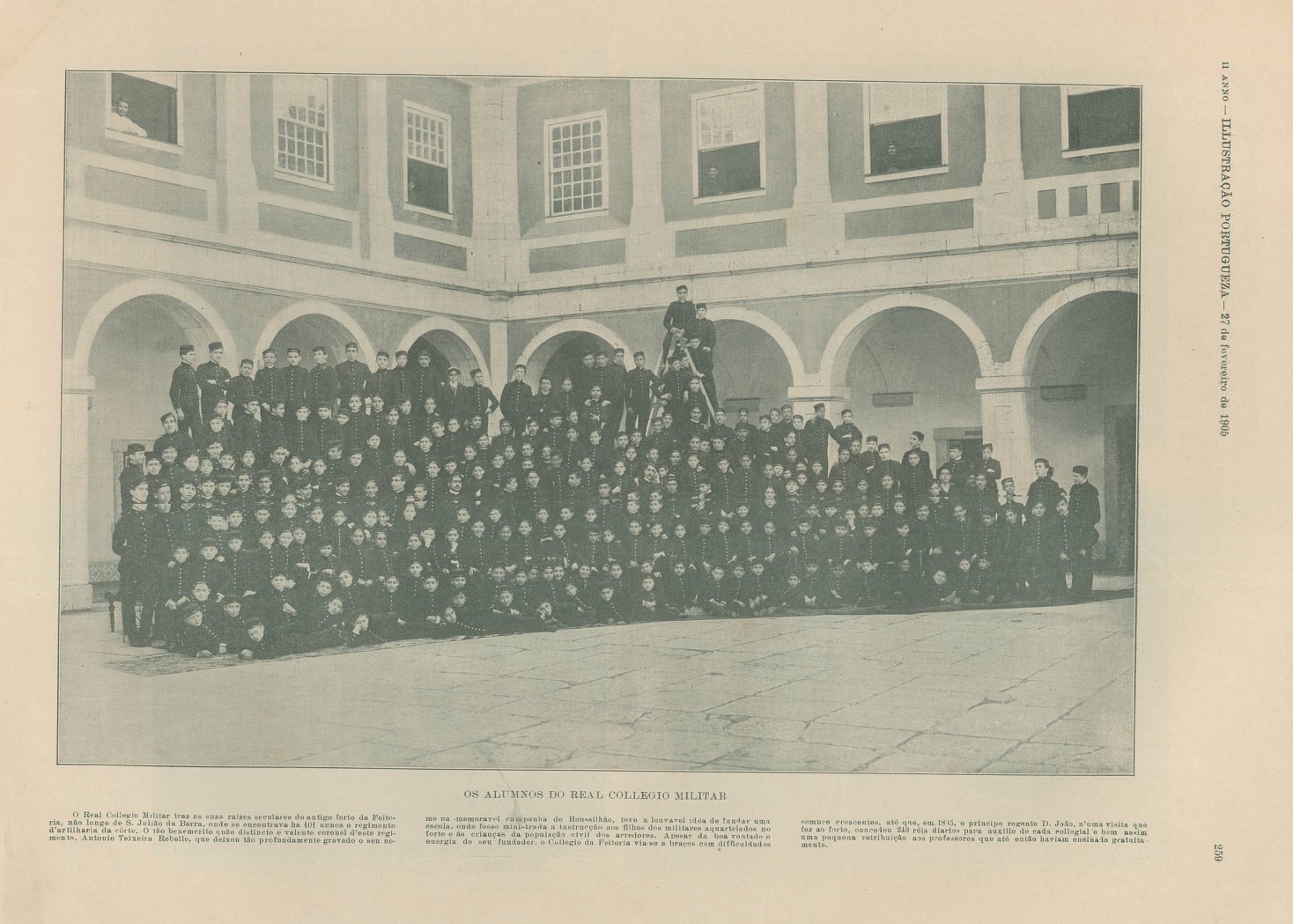 Alunos do Colégio Militar