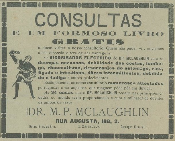 vigorisador electrico do dr. McLaughlin