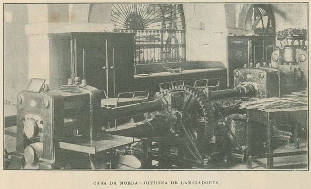 Oficina de Laminadores da Casa da Moeda
