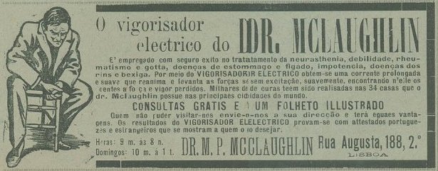 Vigorisador eléctrico do Dr. McLauhlin